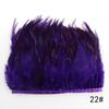 Feather Cloth Strip 10-15Cm Stage Performance Clothing Accessories Rooster Hair Cloth Edge Feather Strip
