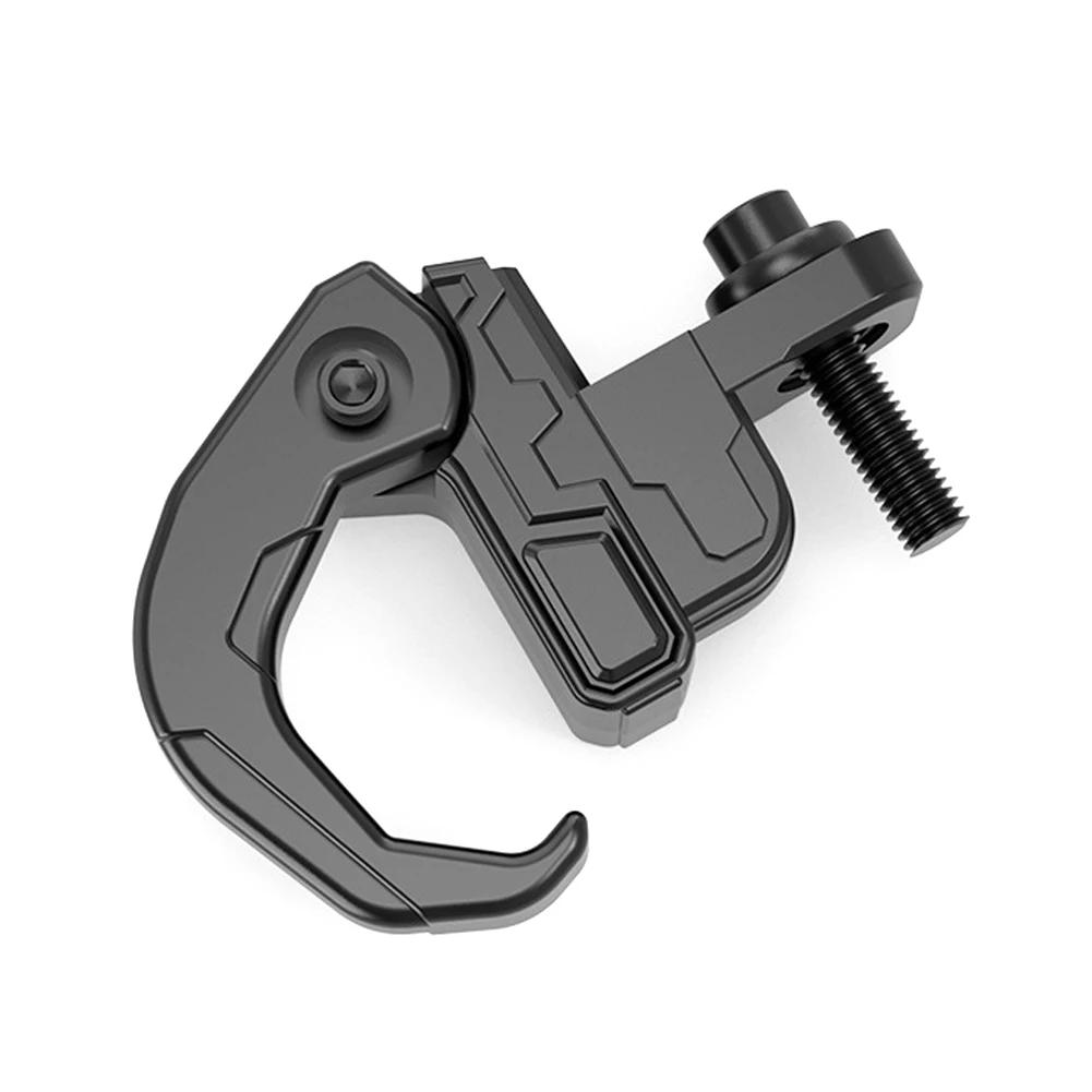 Motocyklový hák Eagle Claw Ramínko Odolné hliníkové motocyklové helmy Tašky Gadget Rukavice Scooter Držák na láhev se šroubem