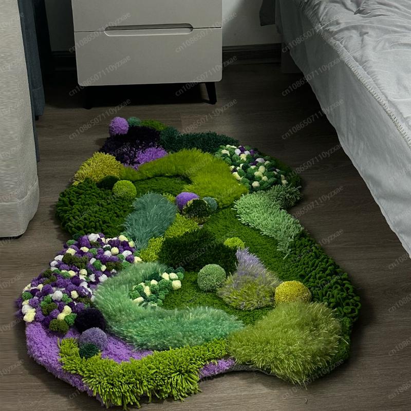 (Material Package Only, Non-finished Products) Chunhe Jingming Moss Carpet, Creative Handmade DIY Handmade Material Package