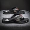 New Beach Flip-flops Men's Summer Non-slip Pinch Casual Sandals Wear Thick-soled Men's Slippers