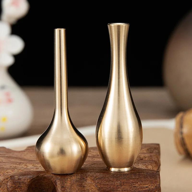 New Mini Vase Gold Home Decor Living Room Decoration Antique Vase Tall Unique Flower Nordic Vase Wholesale