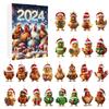 Διακόσμηση σπιτιού 2024 Holiday Advent Calendar Advent Calendar Συλλεκτικό 2D Funny Animal Set Αναμνηστικό συλλεκτικό ντεκόρ σπιτιού