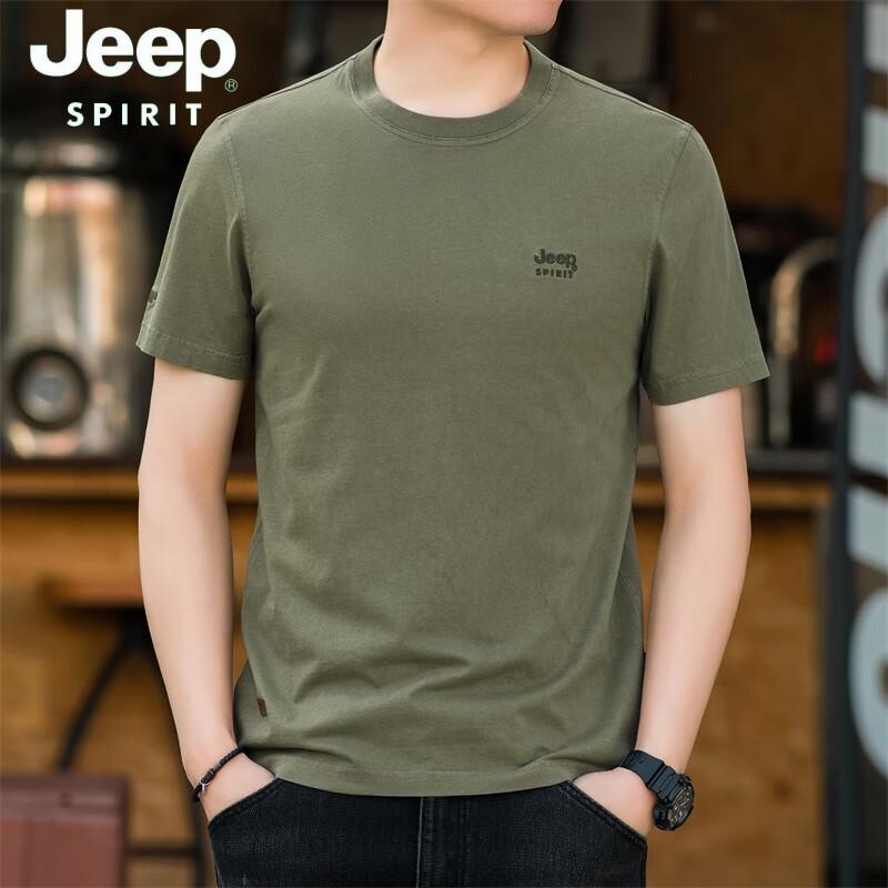 

JEEP SPIRIT Men s Casual Short Sleeve T-Shirt L
