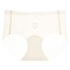 Girls Summer Love Comfortable Ice Silk A Piece of Non   Trace Breathable Waist Triangle Briefs