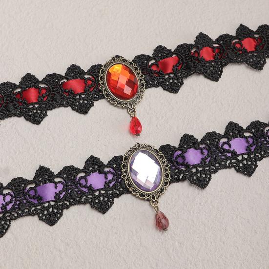 Choker Necklace Aesthetic Female Decorative