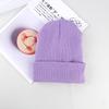 2pcs Light Board Knitted Hat Winter Wool Hat Men's And Women's Warm Hat