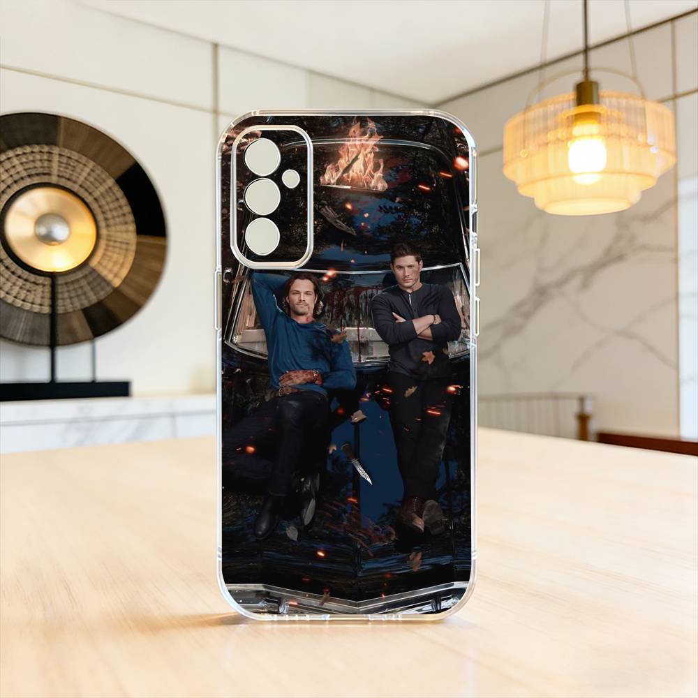 S-Supernaturals Dean Winchester Phone Case For SamsungA10,12,20,21S,30,31,40,50,51,52,70,71 Transparent Cover