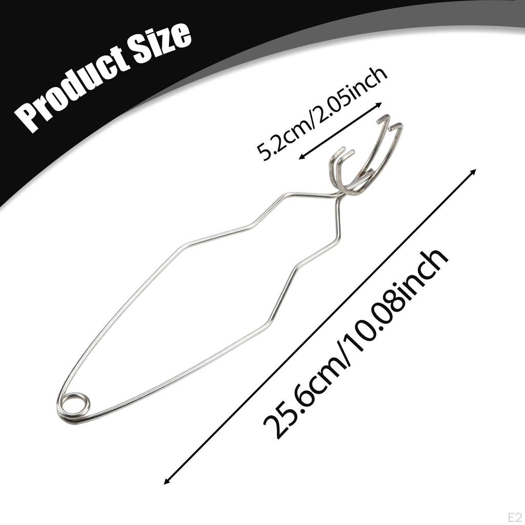 Crucible Tongs Metalworking Tool Jewelry Making Clamp Holder Melting Plier for Industry Casting