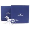 Excellent SWAROVSKI Goods Stallion Horse Zodiac Figurine Interior Clear Crystal Women Used