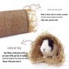 Radish Valley Small Pet Tunnel Toy: Grass Nest for Rabbits, Chinchillas, Hamsters, Guinea Pigs