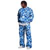 Set da Uomo con Felpa a Strati e Pantaloni Cargo con Vita Elasticizzata