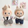 For Labubu Doll Clothes Clothes Hoodies Doll Clothes Color Match Hoodies Dolls Accessories Cute Decoration Little Cloths