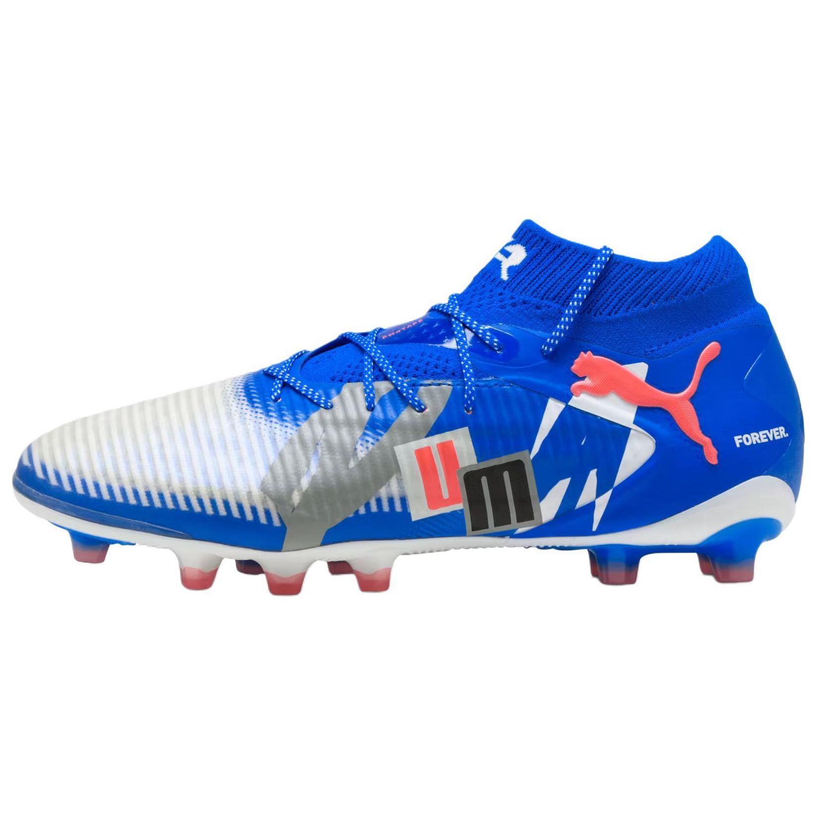 

New PUMA FUTURE 8 Soccer Shoes Unisex Blue White 108421-01 40.5