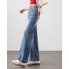 Jeans dritti larghi a vita alta da donna TERRE BLEUE