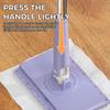 Compact 360° Rotation Lazy Mini Mop Disposable Wet Wipe Clip Flat Mop for Shoe Upper Surface Stain Quick Cleaning
