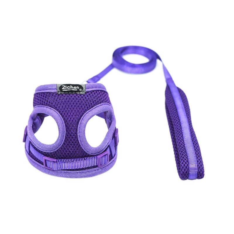 Dogs Chest and Back Traction Rope Breathable Dogs Cat Large Size Dogs Walking Dogs Rope Kitten Chest Strap Dogs Rope