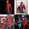 Atmungsaktiver Bequemer Spiderman Zentai Anzug Für Erwachsene Halloween Kostüm