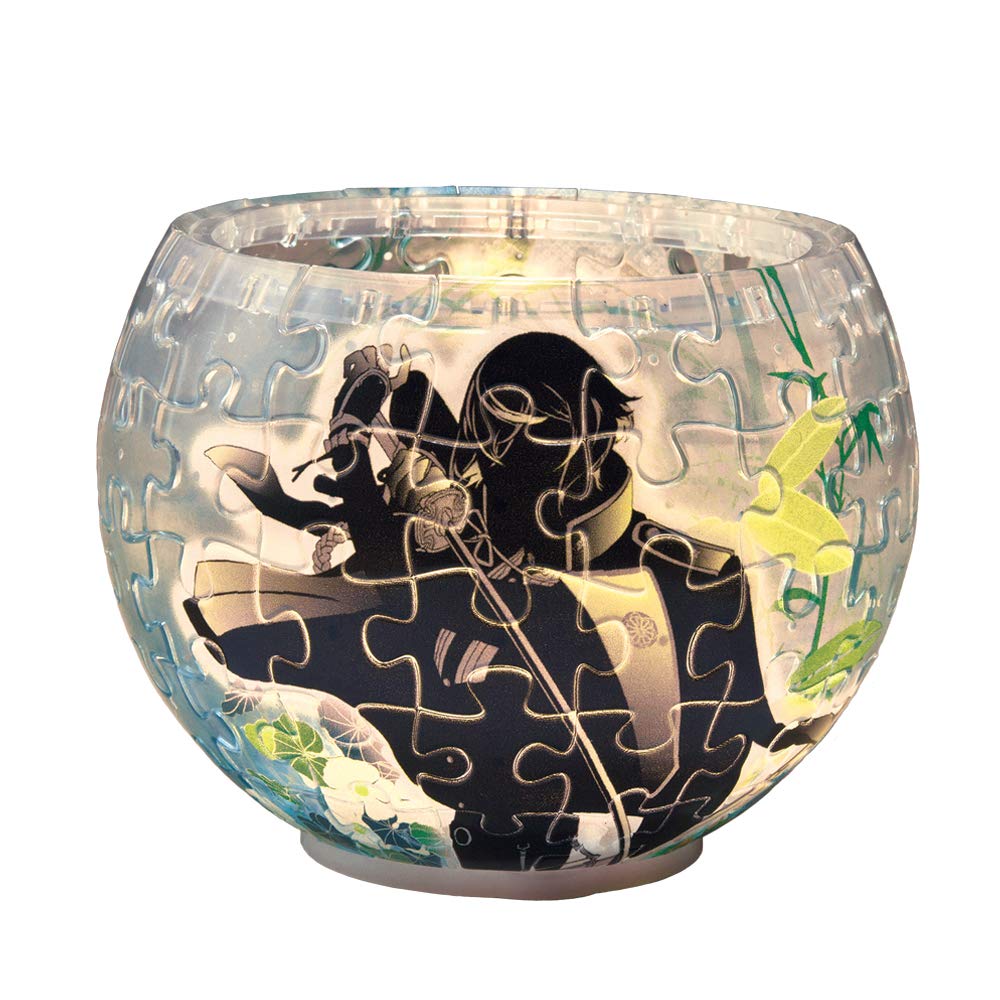 80-piece jigsaw puzzle Touken Ranbu -ON LINE- Higekiri [Lampshade Puzzle]