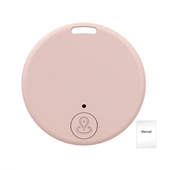 Runder Bluetooth-kompatibler GPS-Tracker Tragbar Schlüssel Geldbörse Gepäck Haustiere Artikelfinder Locator Wasserdicht Zwei-Wege-Alarm Anti-Verlust Tracking-Gerät