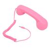 Cell Phone Handset 3.5mm Plug Retro Radiation Proof Wired Telephone Handset Receiver for Smartphone Computer