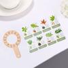 Educational Toys Magnifying Glass Toys Wooden Plant Cognition Cards  Parent-Child