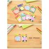 5 PCS Cartoon Stickers Bookmark Animal Shape Cute Sticky Notes Sticker Marker Memo Notepad Gift Stationery Office Accessories