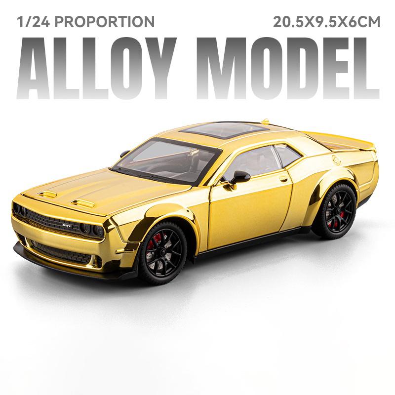 CVT3 1:24 Dodge Charger 1970 Hellcat Viper Supercar Alloy Metal Diecast Model Car Home Decoration Desktop Display Ornaments Bitrhday