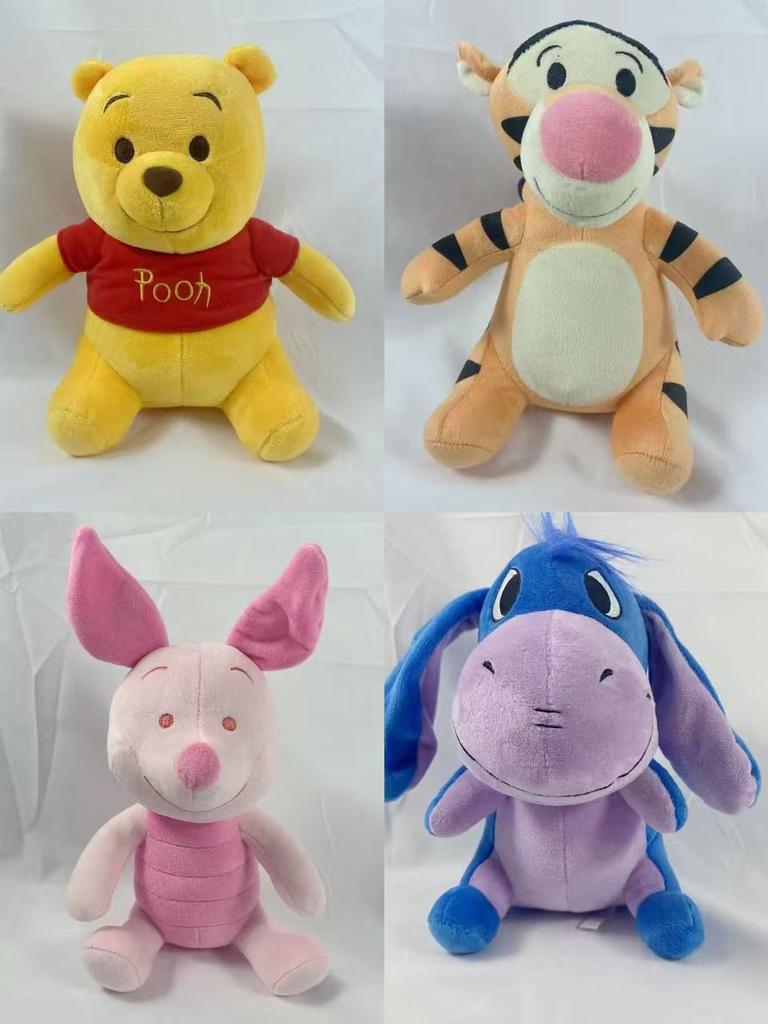 Neue Winnie Puuh Plüschtiere Weich Gefüllt Kawaii Anime Puppe Cartoon Puuh Bär Plüschpuppe Geburtstagsgeschenk für Jungen