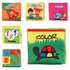 New Baby Soft Cloth Book Hand Book Early Education Toy Sound Paper Bag Packed