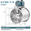 KT40 High-Temp Resistant Axial Fan: Industrial Exhaust & Dust Ventilation System