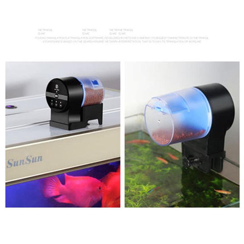 Sunsun Automatic Feeder Aquarium Goldfish Smart Timing Auto Fish Feeder Timer Food Feeding 8/12/24 Hours Timer Feeding