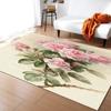3D Flowers Home Carpet Area Rug Large Rugs for Bedroom Entrance Door Mat Rug for Bedroom Rug for Living Room Doormat Tapete Sala