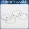 INFINAUTO Hub Centric Rings 74.1mm Inner to 82mm OD Vehicle Wheel Hub Rings Aluminum Alloy 4pcs