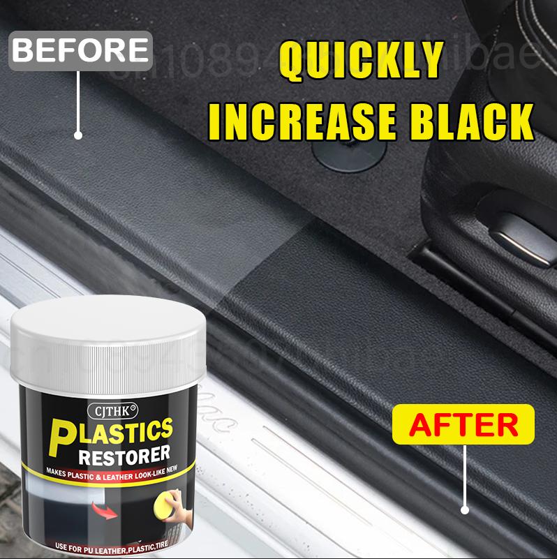 150g Car Plastic Restorer Back To Black Gloss Car Cleaning Products Plastic Leather Restore Auto Polish Repair Coating Renovator
