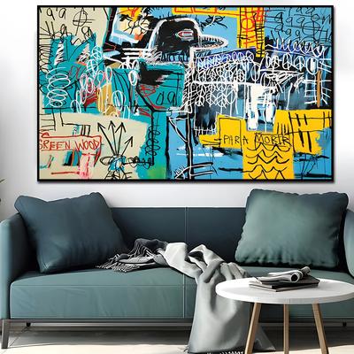 Graffiti Abstrakt Konst Canvas Affisch Surrealistisk Avantgarde Väggkonst Målning Tryck Bild Butik Restaurang Hem Rum Dekor Väggmålning