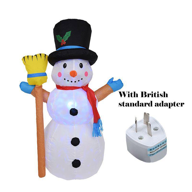 Giant Christmas Inflatable Santa Snowman Outdoor Yard Ornament Xmas Decorations