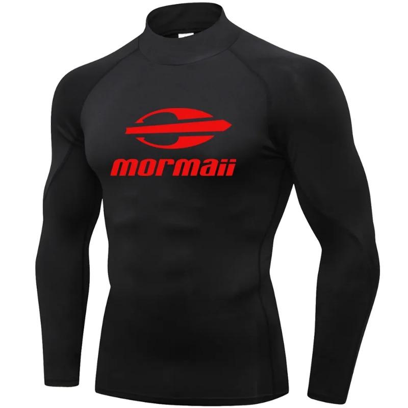 Men Swimsuit Swimming T-shirt Beach UV Protection Swimwear Rash Guard Long Sleeve Surfing Diving Swimsuit Surf T-shirt