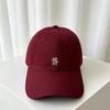 New Alphabet Embroidery Soft Top Baseball Cap Men's and Women's Fashion Versatile Cap Show Small Face