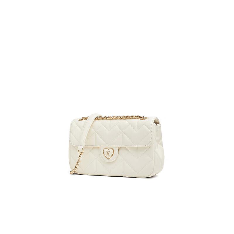 TATA French Rhombus Small Square Shoulder Bag One Size