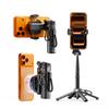 Mini Magnetic Selfie Stick Extendable Tripod Portable Clamp Phone Holder 360° Rotation Bluetooth Control For Vlog Live Streaming 7