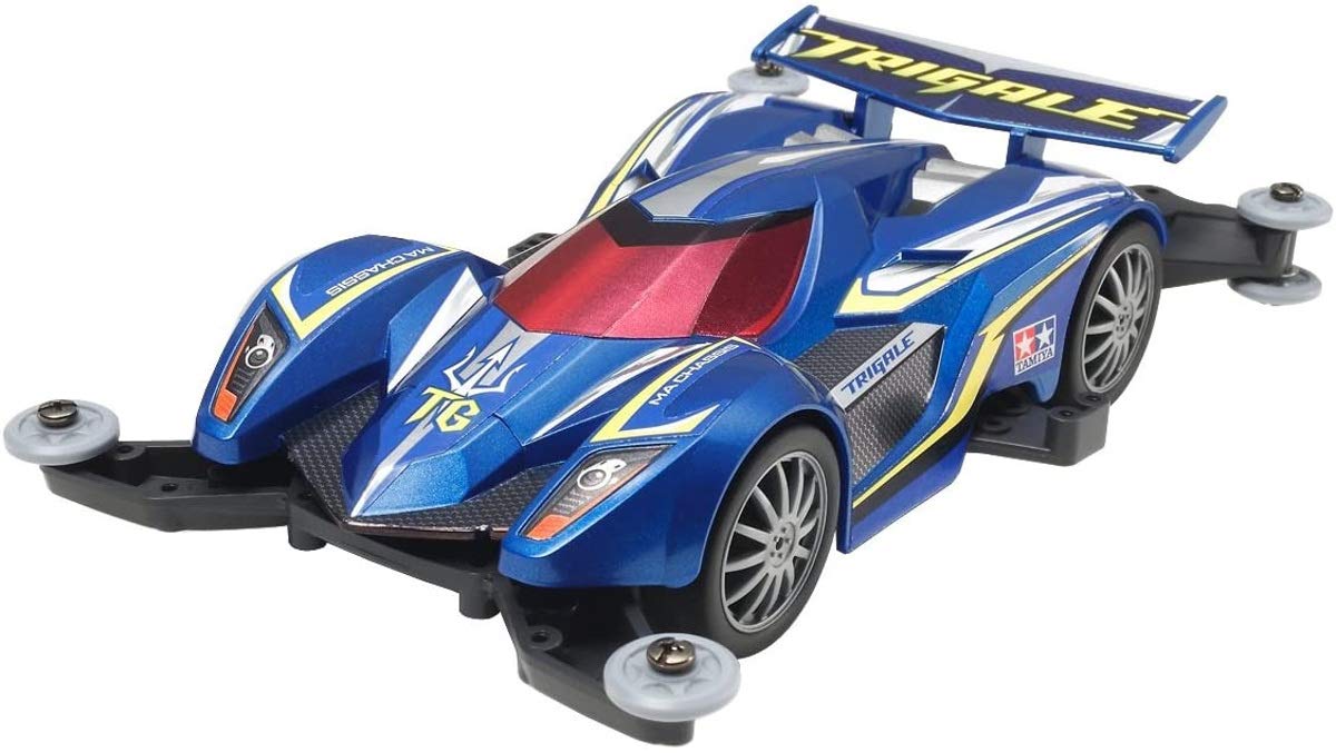 

Tamiya Mini 4WD PRO Series 38 Trigale MA Chassis 18638 No. синий