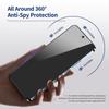 ENKAY HAT PRINCE For iPhone 14 Plus Anti-Spy Screen Protector HD Clear Full Cover Silk Printing