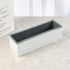 Plastic box + Silicone inner support Soap Mold 1200ml Mousse Cake Soap Mould DIY Multicolor Silicoen Loaf Cake Toast Mold