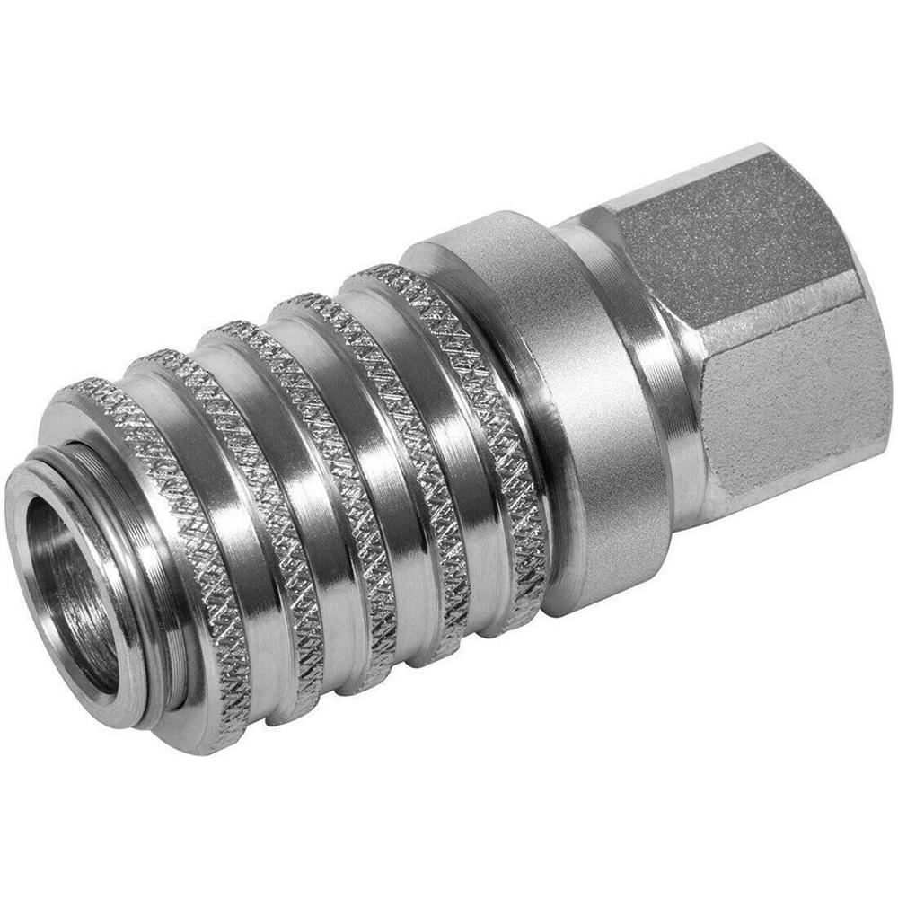PD242 Series PD Steel Hydraulic Test Port And Diagnostic Equipment Quick Connect Coupler With Female Pipe Thread