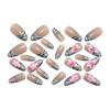 3D Rhinestone Floral Press-on Nails – High-End Sweet & Cool Wearable Nail Art Tips