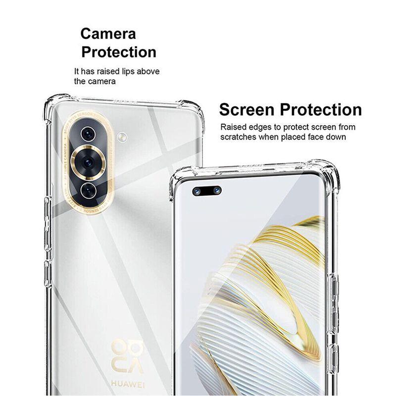 Transparent TPU Case for Huawei Nova 13 Pro Nova 12i 12S 12 SE 11 11i Protective Cover Shockproof Bumper Coque Fundas