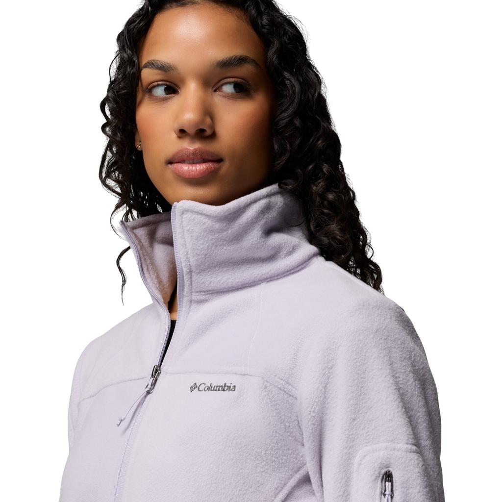 Columbia Fast Trek II Jacket, Womens purple Fleece