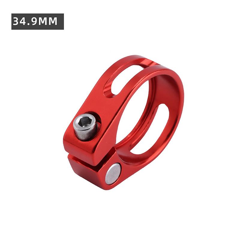 1PC 28.6/31.8/34.9MM Aluminum Alloy Bicycle Seat Tube Clamp Quick Release Seat Tube Clip Road Bike Seatpost Clamp Bike Accessori