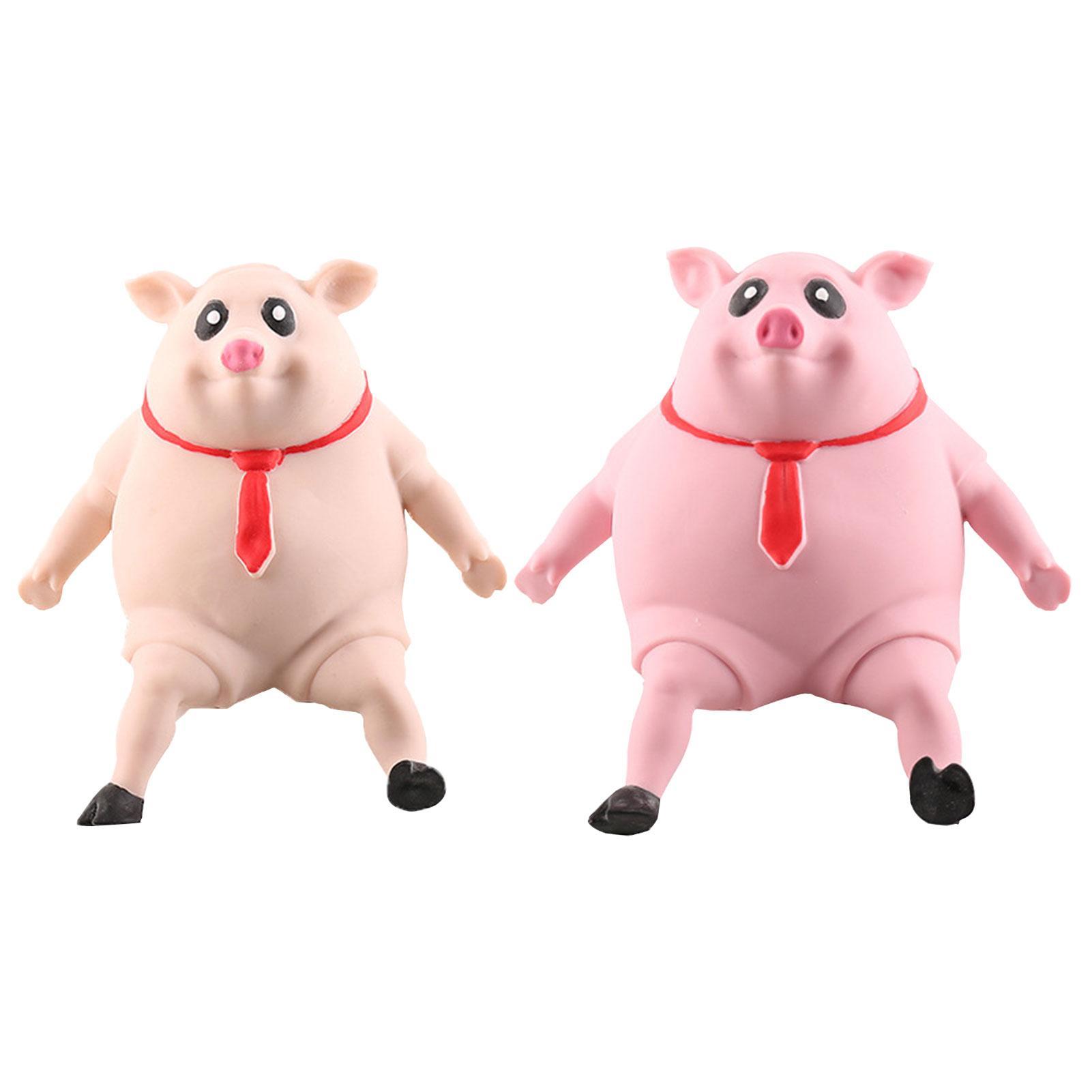 

Забавная свинья декомпрессия сжимает игрушку медленный отскок TPR Piggy Doll Непоседа Игрушки для снятия стресса Дети Интересные подарки для малышей