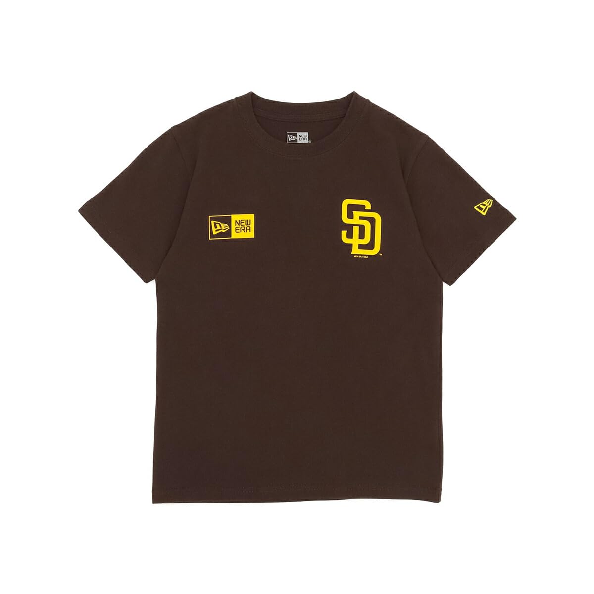 

Новая футболка New Era с коротким рукавом для мальчиков, эксклюзивный размер, хлопок, аутентичная, крутая одежда для юниоров, инструкции по складыванию, детская футболка, с коротким рукавом